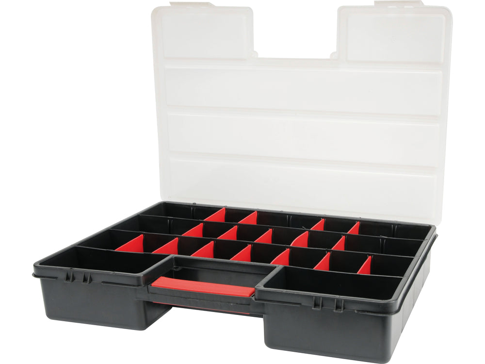 Verktøy Organizer 46 × 32 cm – Justerbar sortimentsboks med håndtak