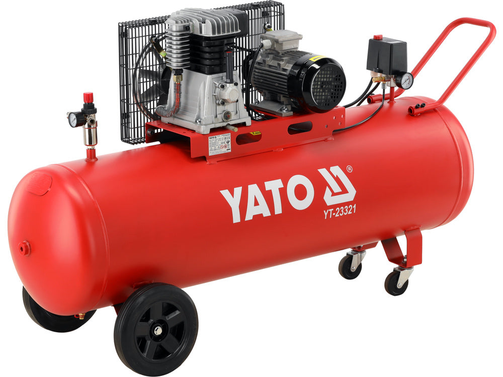 Reimdreven Oljesmurt Kompressor 400V 200L 3.0HP – Kraftig og Pålitelig for Profesjonell Bruk