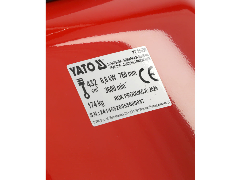 Hage- og Plentraktor 432CC – Kraftig og Effektiv for Store Plenarealer