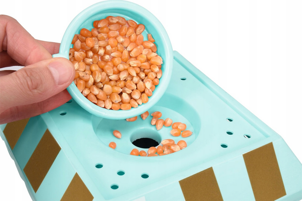 Popcornmaskin 1200W med tralle – Perfekt for hjemmekino og arrangementer!