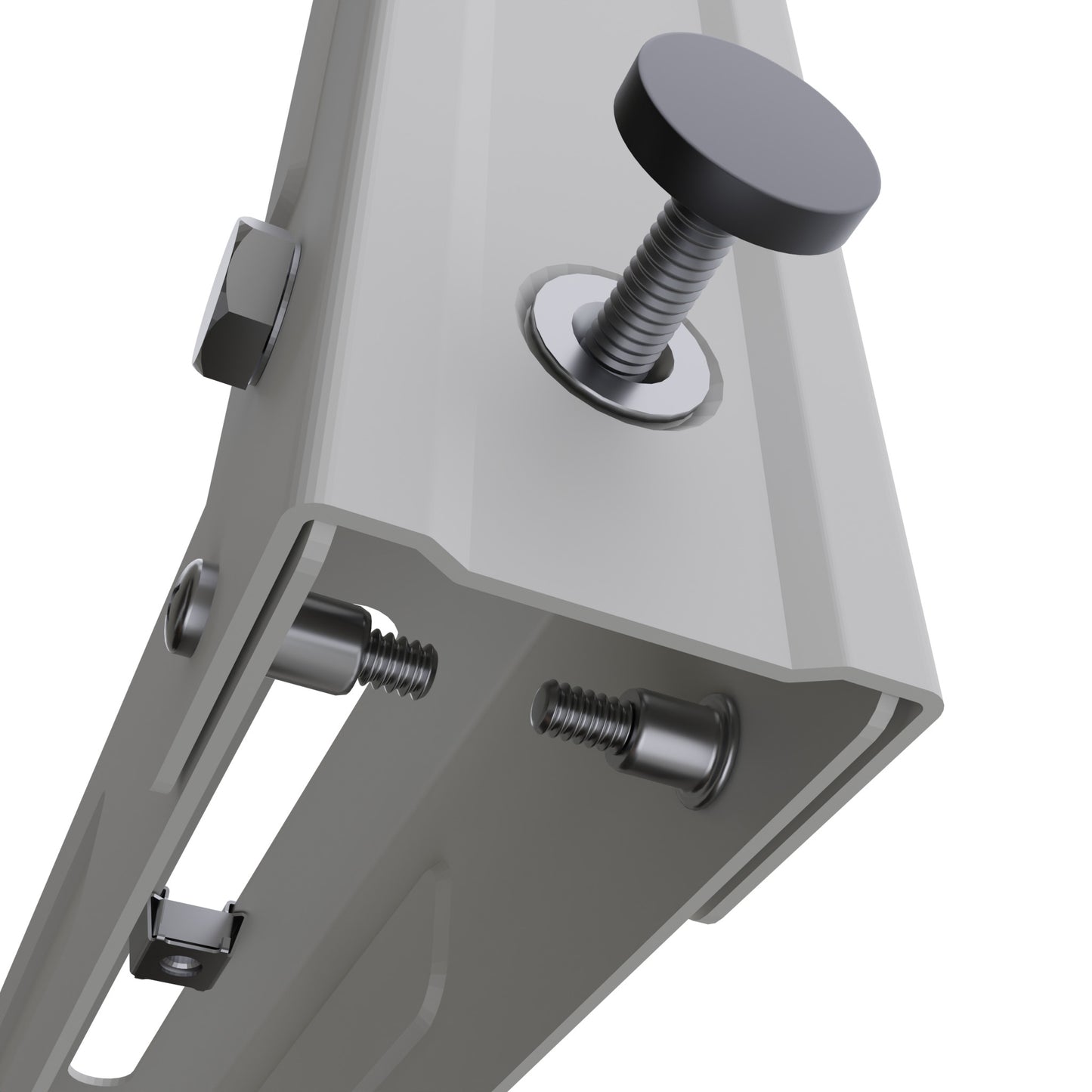 Veggbrakett 465mm, hvit