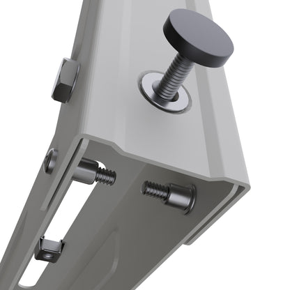 Veggbrakett 465mm, hvit