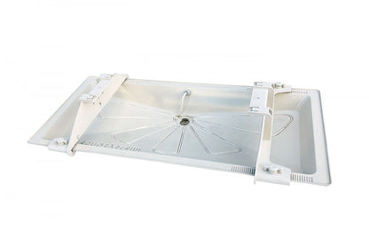 Dryppanne med 3m varmekabel, 850x400mm