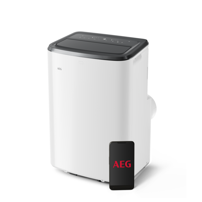 AEG ChillFlex Pro AXP26U339CW – Portabel aircondition med kjøling og avfukting