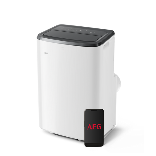AEG ChillFlex Pro AXP26U339CW – Portabel aircondition med kjøling og avfukting