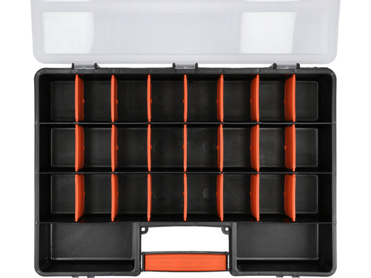 Verktøy Organizer 46 × 32 cm – Justerbar sortimentsboks med håndtak