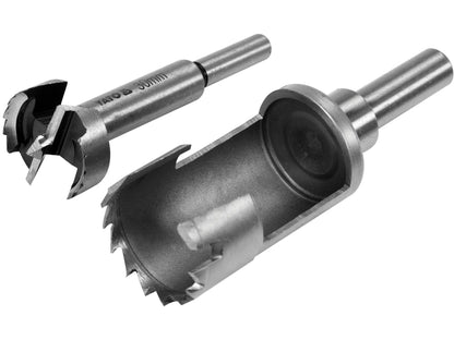 Forstnerbor + plug cutter 15mm – 2 deler sett for treverk og reparasjon
