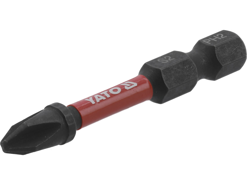 Skrutrekkerbits PH2 50mm – Impact bits 2 stk (1/4")