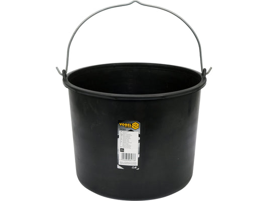 Byggbøtte 21L – Kraftig plastbøtte med stålbøyle