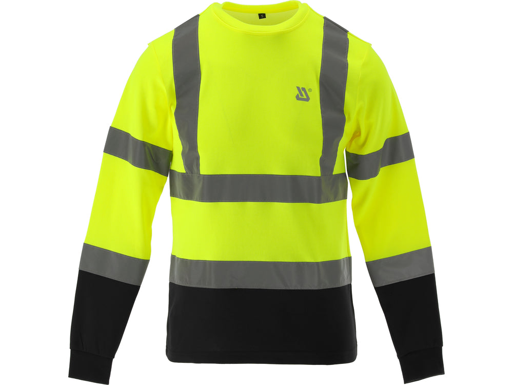 Refleks langermet arbeidsgenser Oriolus – Hi-Vis T-skjorte (str. L)