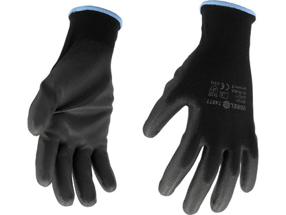 Arbeidshansker Svart 9" - 12 par