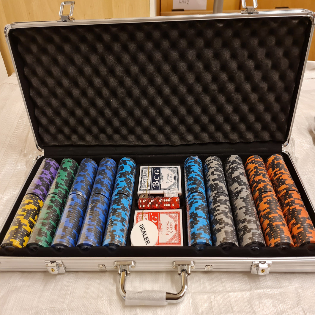 Pokersett 500 keramiske sjetonger