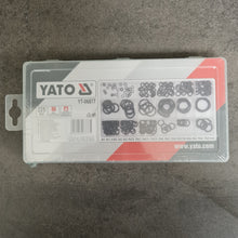 Last inn bildet i Galleri-visningsprogrammet, Yato YT-06877 O-ringer/pakninger, assortert 225 stk.
