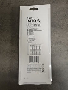 Yato YT-0509 Unbrakosett 2-12mm m/kule