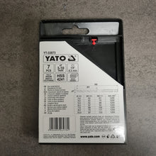 Last inn bildet i Galleri-visningsprogrammet, Yato YT-33873 Treborsett 3-10mm, 7 deler
