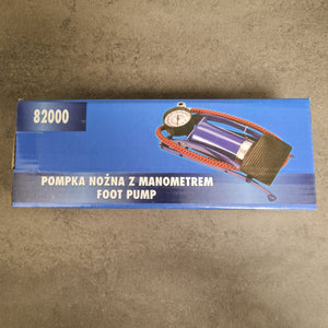 Vorel 82000 Fotpumpe med manometer