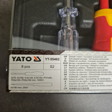 Last inn bildet i Galleri-visningsprogrammet, Yato YT-55462 Isolert skrutrekkersett, 8 deler

