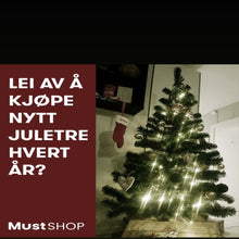 Last inn bildet i Galleri-visningsprogrammet, Kunstig Juletre 180cm m/fot
