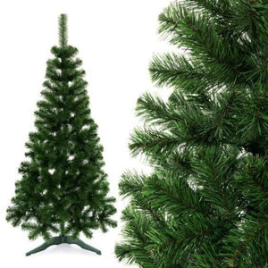 Kunstig Juletre 180cm m/fot + Tøfler 40-42 (PP10)