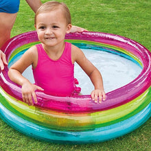 Last inn bildet i Galleri-visningsprogrammet, Intex Babypool &quot;rainbow&quot; - Basseng for barn, 86x25cm - 63l
