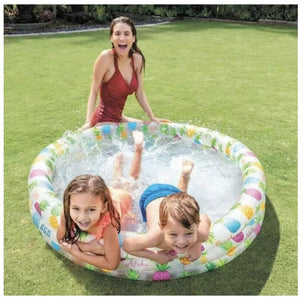 Intex Babypool "ananas" - Basseng for barn, 132x28cm - 248l