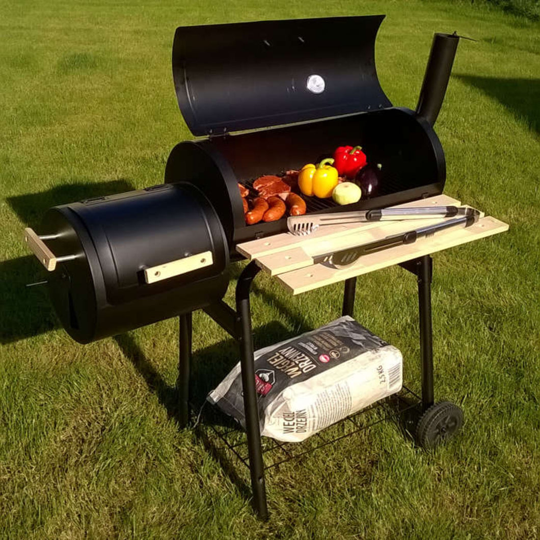 Lund 99513 Kullgrill med røyker