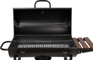 Lund 99586 Tønnegrill med termometer 71x35cm