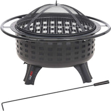 Last inn bildet i Galleri-visningsprogrammet, Lund 99714 Bærbar grill/peis m/stållokk 57cm
