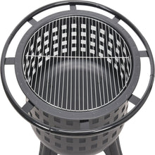 Last inn bildet i Galleri-visningsprogrammet, Lund 99714 Bærbar grill/peis m/stållokk 57cm
