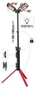 Yato YT-81811 Arbeidslampe tower connect 5000lm