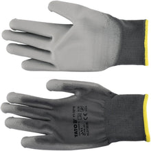 Last inn bildet i Galleri-visningsprogrammet, Yato YT-74719 Nylon Arbeidshansker, grå str. 9
