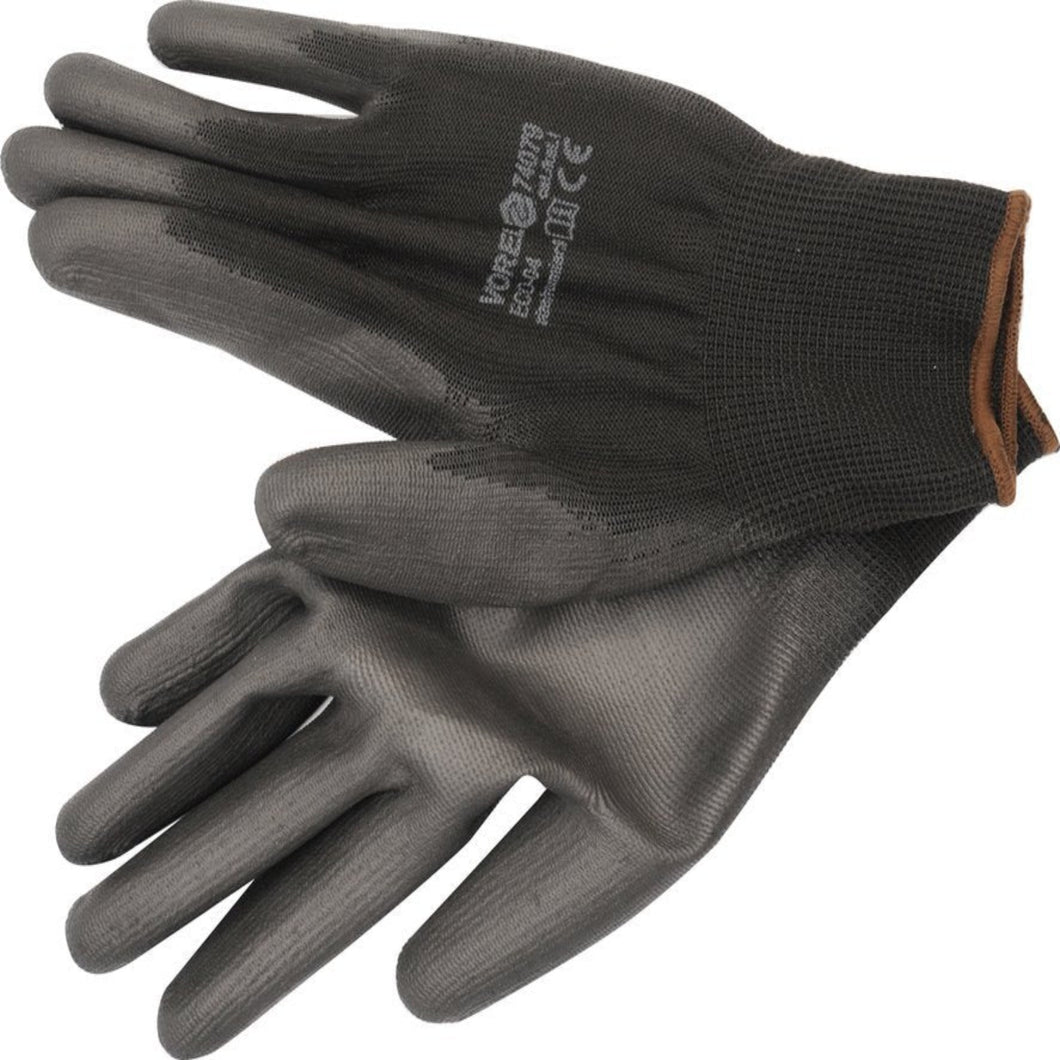 Vorel 74079 Nylon Arbeidshansker, svart str. 9