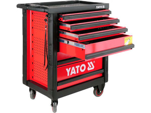 Yato YT-5530 Verkstedskap, 6 skuffer og 177 forskjellige verktøy