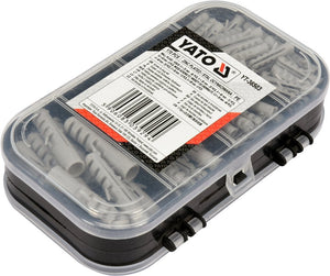 Yato YT-36503 Skrue- og pluggsett, 170 deler