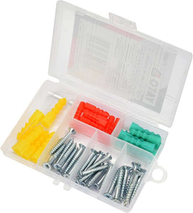 Yato YT-36505 Skrue- og pluggsett, 52 deler