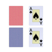 Last inn bildet i Galleri-visningsprogrammet, Kortstokk - plastikk pokerkort, blå
