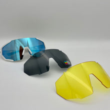 Last inn bildet i Galleri-visningsprogrammet, VicPro multisportbrille, &quot;raske briller&quot; (3 utskiftbare glass)
